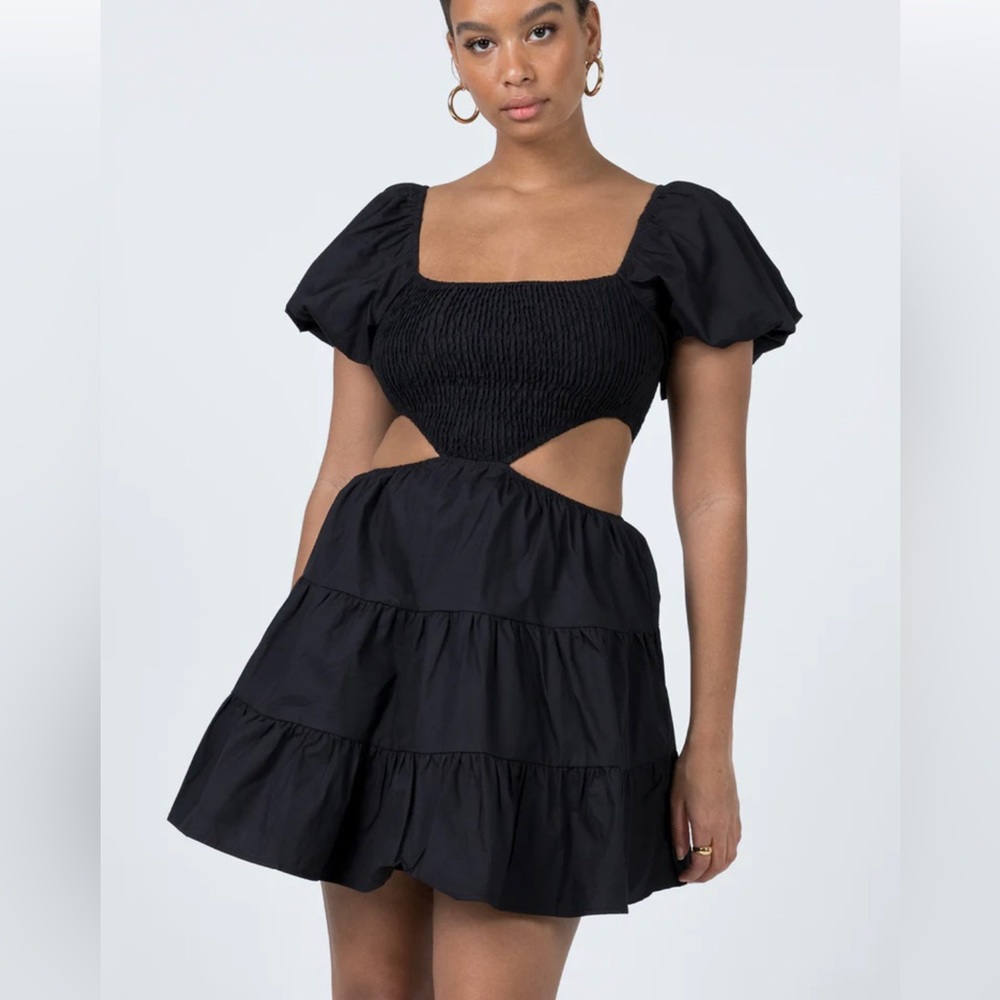 Princess Polly Black Cut Out Dress